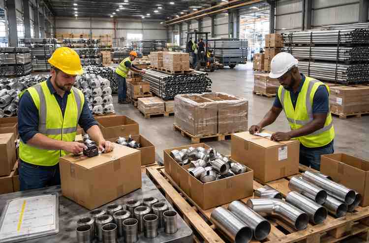 Delivery of Industrial Metal Products